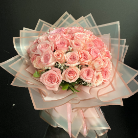  İstanbul Flower Delivery 41 Pink Roses